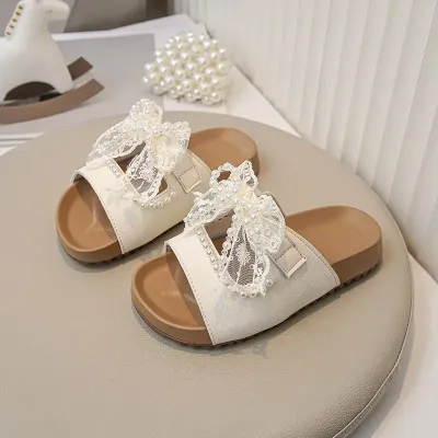 GIRLS RETRO NICHE THICK-SOLED SANDALS